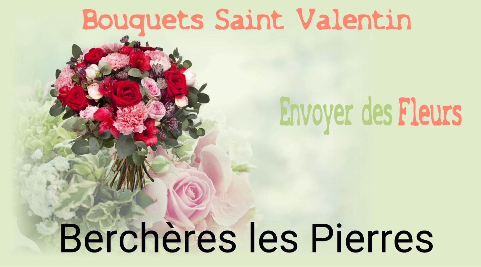 Roses de Saint-Valentin livrées à Berchères-les-Pierres